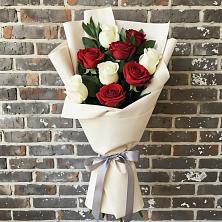 Букет цветов из:  Розы в Баракаевской