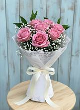 Букет цветов из:  Розы в Баракаевской