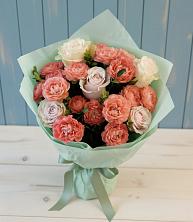 Букет цветов из:  Розы в Баракаевской