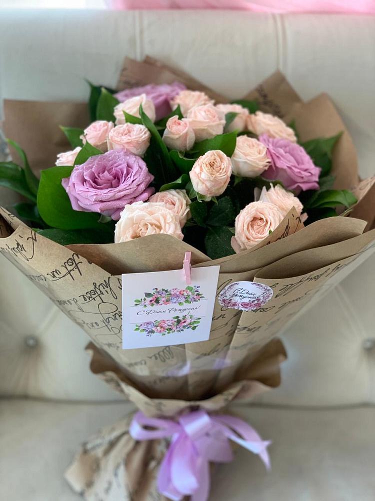 Букет цветов из: Розы в Баракаевской