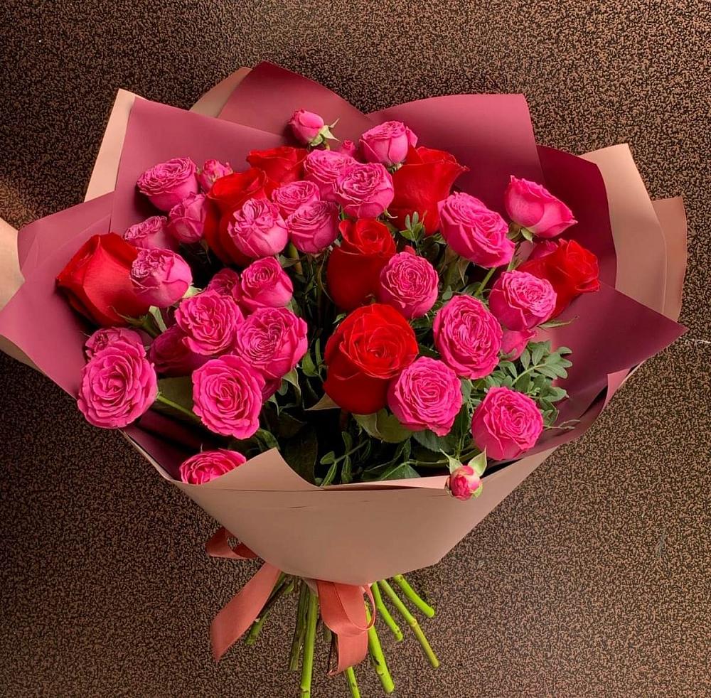 Букет В объятьях нежности в Баракаевской