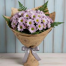 Букет цветов из:  Хризантемы #REPLACE_PRED# Баракаевской