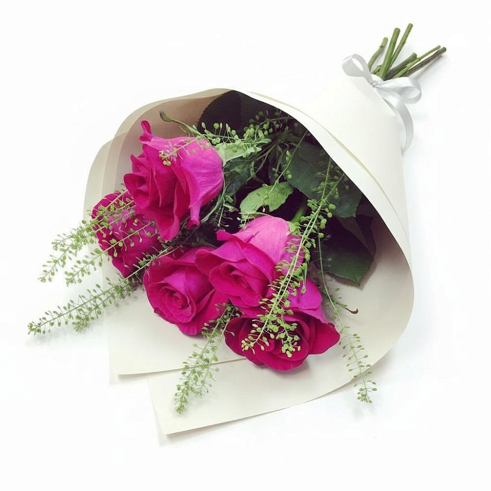 Букет цветов из: Розы в Баракаевской