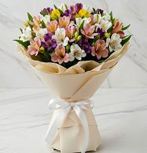 Букет цветов из:  Альстромерии в Баракаевской