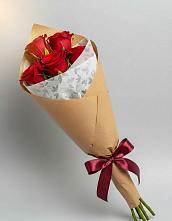Букет цветов из:  Розы в Баракаевской