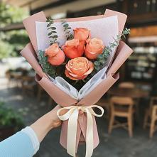 Букет цветов из:  Розы #REPLACE_PRED# Баракаевской