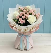 Букет цветов из:  Розы в Баракаевской