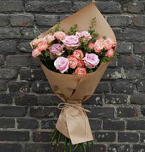 Букет цветов из:  Розы в Баракаевской