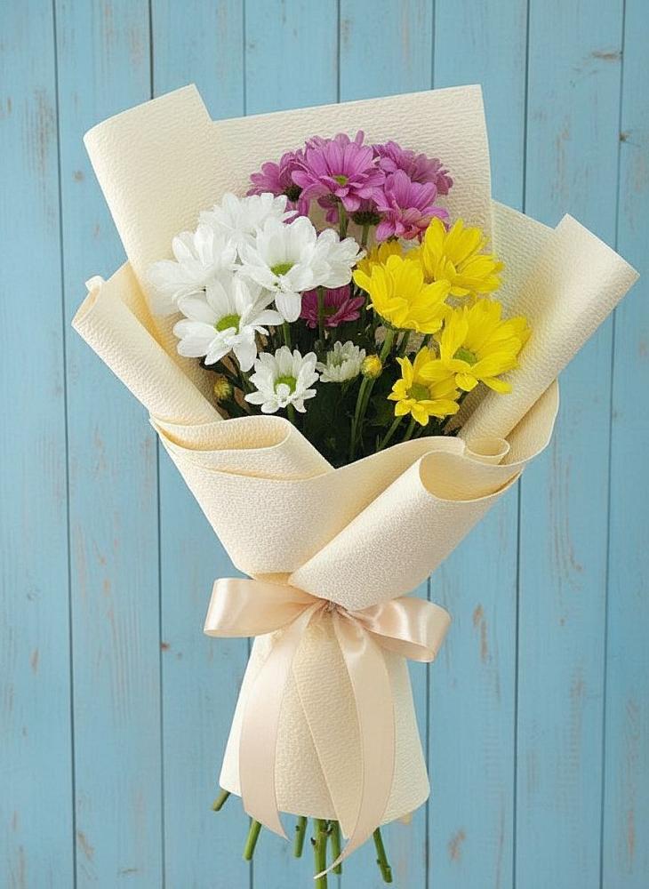 Букет цветов из: Хризантемы в Баракаевской