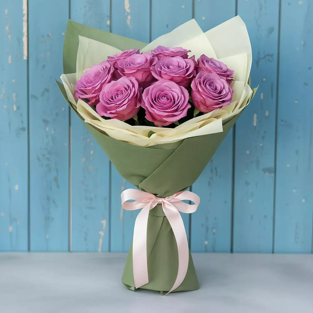 Букет Розы Фёрст Леди в Баракаевской