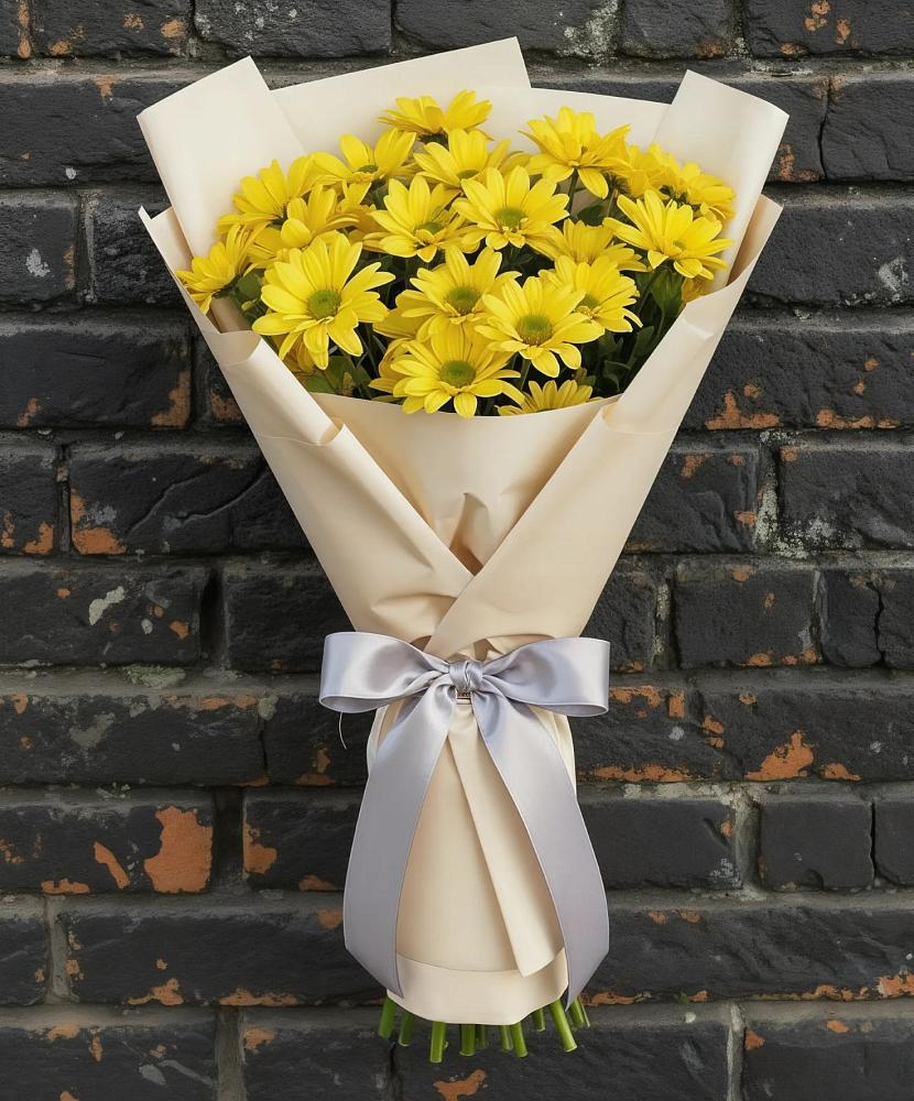 Букет цветов из: Хризантемы в Баракаевской