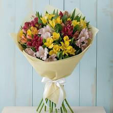 Букет цветов из:  Альстромерии в Баракаевской