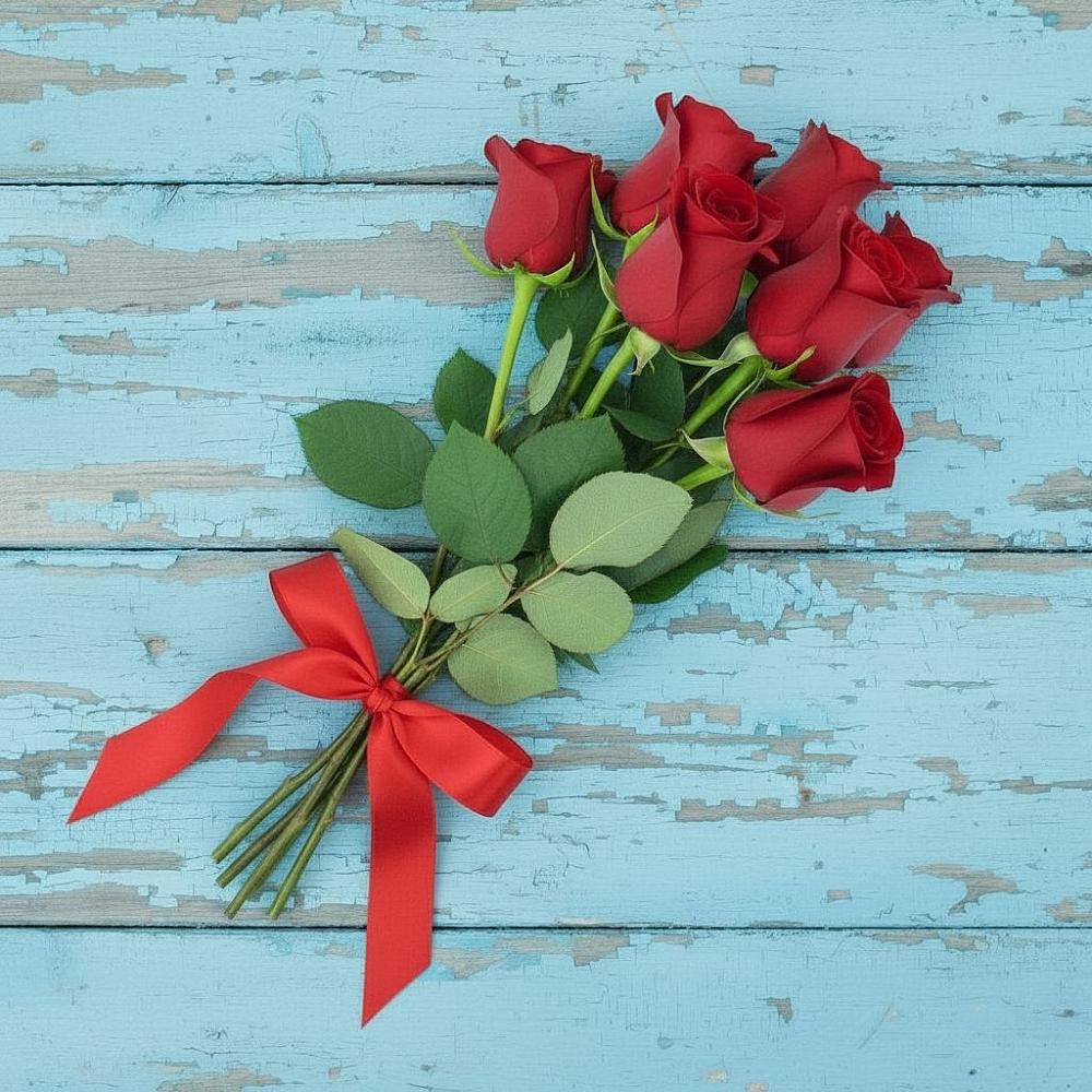 Букет Красные розы в Баракаевской