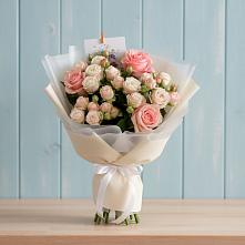 Букет цветов из:  Розы #REPLACE_PRED# Баракаевской