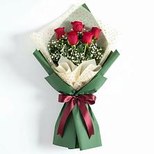 Букет цветов из:  Розы в Баракаевской