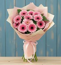 Букет цветов из:  Герберы в Баракаевской