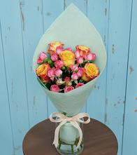 Букет цветов из:  Розы в Баракаевской