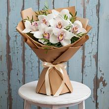 Букет цветов из:  Орхидеи и Розы в Баракаевской